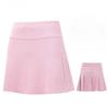 Womens Badminton Skort With Pleats Quick-Dry Breathable Sport Skirt Tennis Volleyball Training