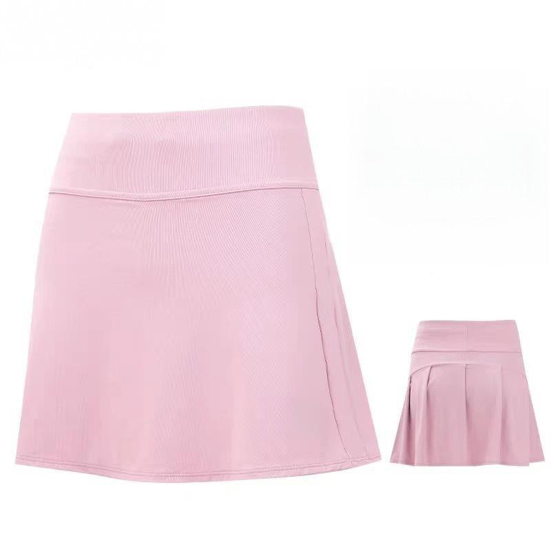 Womens Badminton Skort With Pleats Quick-Dry Breathable Sport Skirt Tennis Volleyball Training