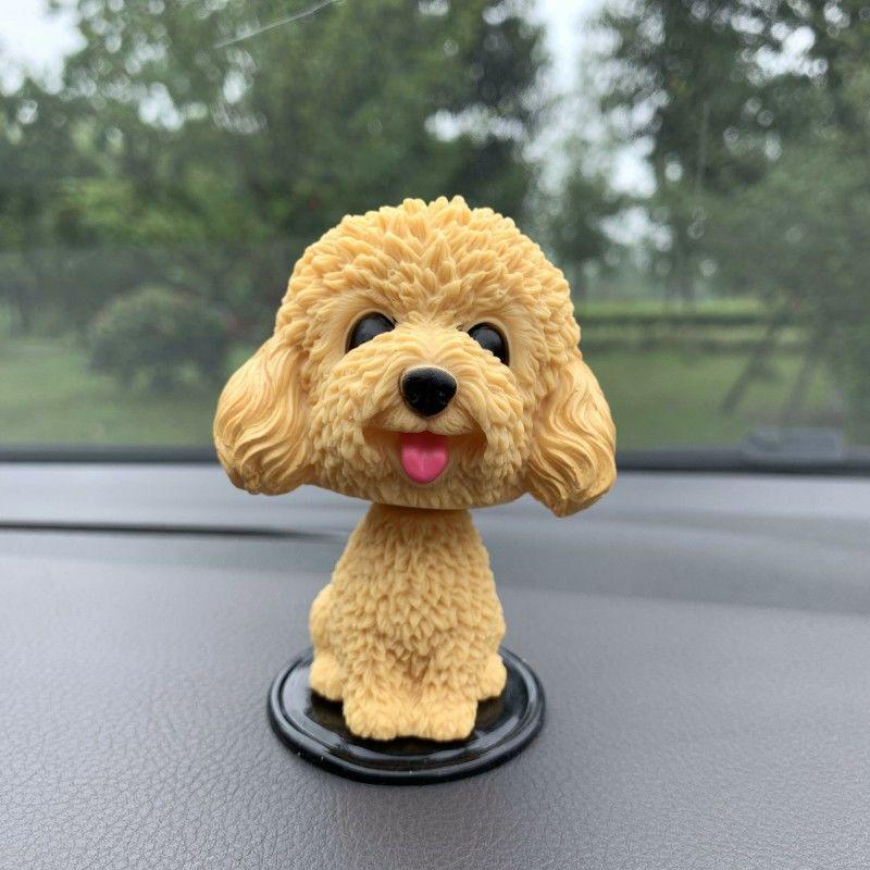 Shaking Head Dog Doll Decoration Car Center Console Decoration Creative Car Interior