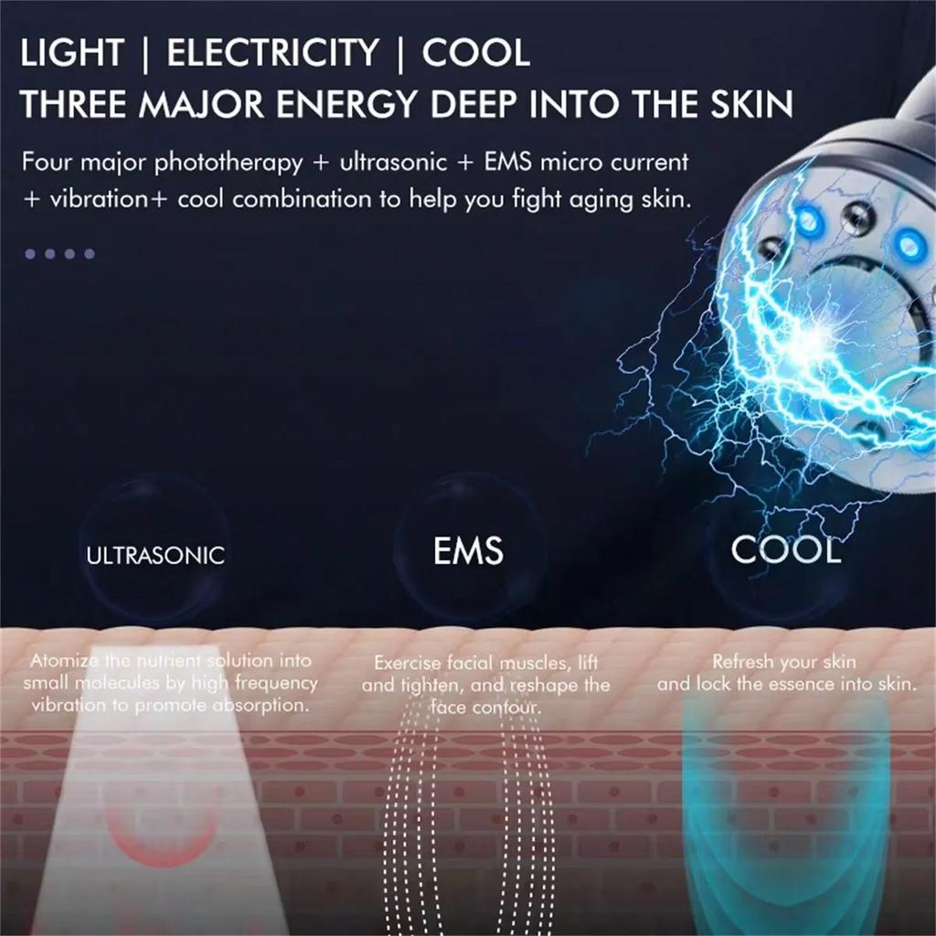 Micro-Current Electric Face Massager Vibrating Beauty Household Personal Care Beauty Device For Face Eye Skin Care Tool