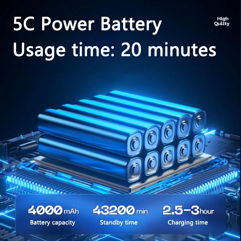 Bezdrátový vysavač do auta 120 000 Pa 3v1 Silný robotický vysavač pro domácnost a auto Dvojité použití Mini vysavač Čištění klávesnice