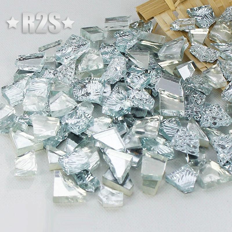 100g Glass Mosaic Tiles Multi Color Mosaic Piece DIY Mosaic Making Stones for Craft Hobby Arts Home Wall Decoration Arte