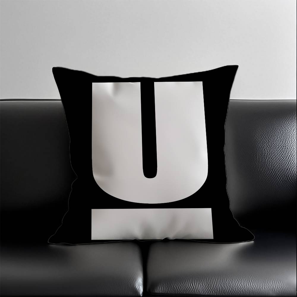 Brand U-Undercover Pillow Case Skin-Friendly And Comfortable Fabric Pillowcase Lnvisible Lilky Zipper