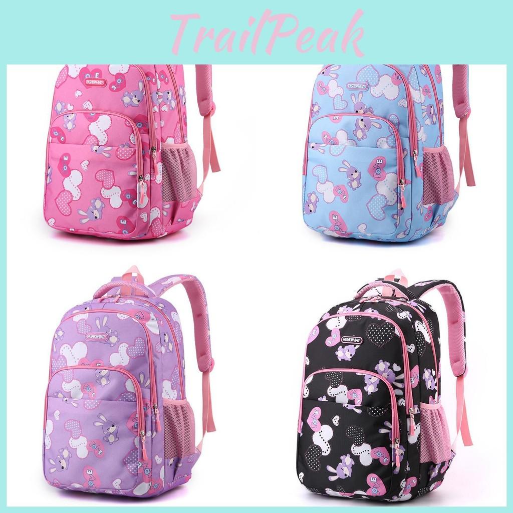 Rabbit Children Pattern Schoolbag Large Capacity Breathable Student Backpack