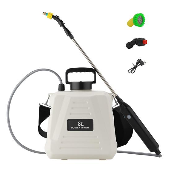 5L/8L Electric Garden Sprayer Backpack Lawn Sprayer with 3 Nozzles Retractable