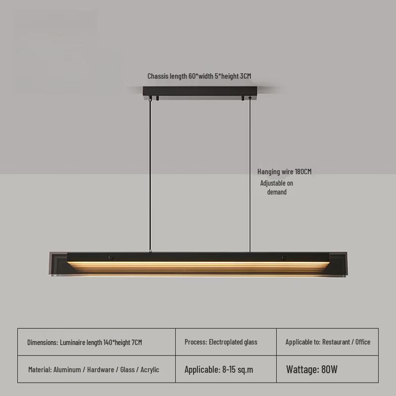 Modern Linear Pendant Light