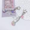 Star Heart Bowknot Pendant Phone Charm Hangings Rope Sweet Phone Chain Strap Bag Decoration Lanyard Keychain Accessory