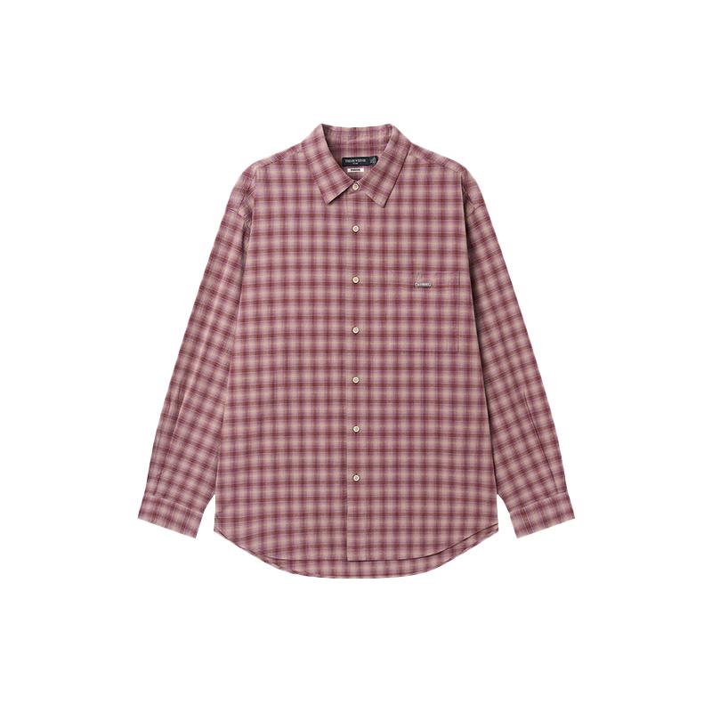 Teenie Weenie Men's Long Sleeve Plaid Shirt