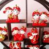 Hochzeitspuppen im chinesischen Stil Harz-Dekorationsset