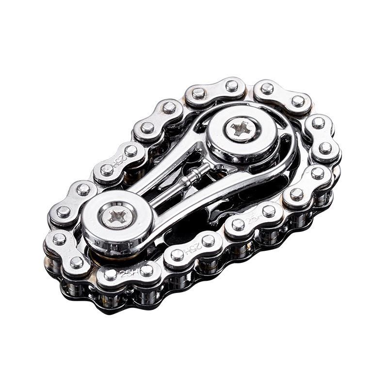 Decompression Gear Chain Spinner: Adult Boredom Reliever and Flywheel Toy