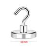 Magnetic Hooks Heavy Duty Strong Magnet Hooks Rust Proof Indoor Outdoor Hanging Kitchen Home Cruise Workplace Office and Garage