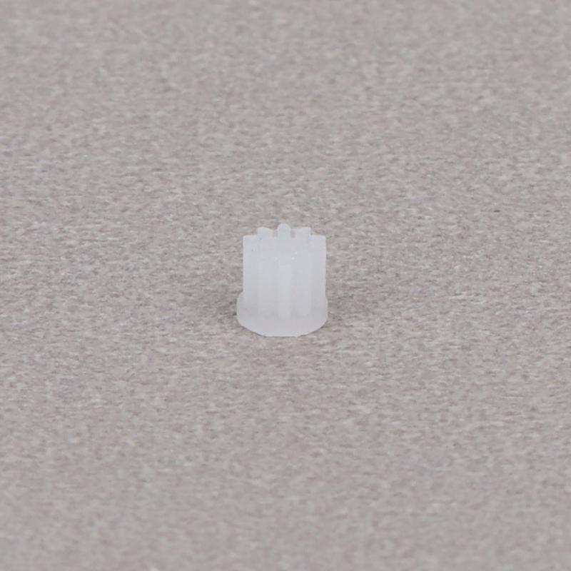 5/10Pcs For 0.8Mm Motor Shaft Wear Resistant Transmission Gear Accessories For Rc Toy M0.2 10 Teeth Plastic Pinion