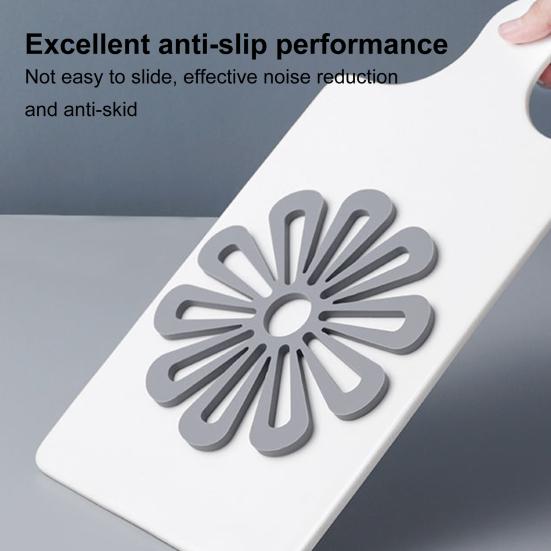 Isolierpad Hitze Lebensmittelqualität Beständig TRP Blumenförmige Untersetzermatte für Küche
