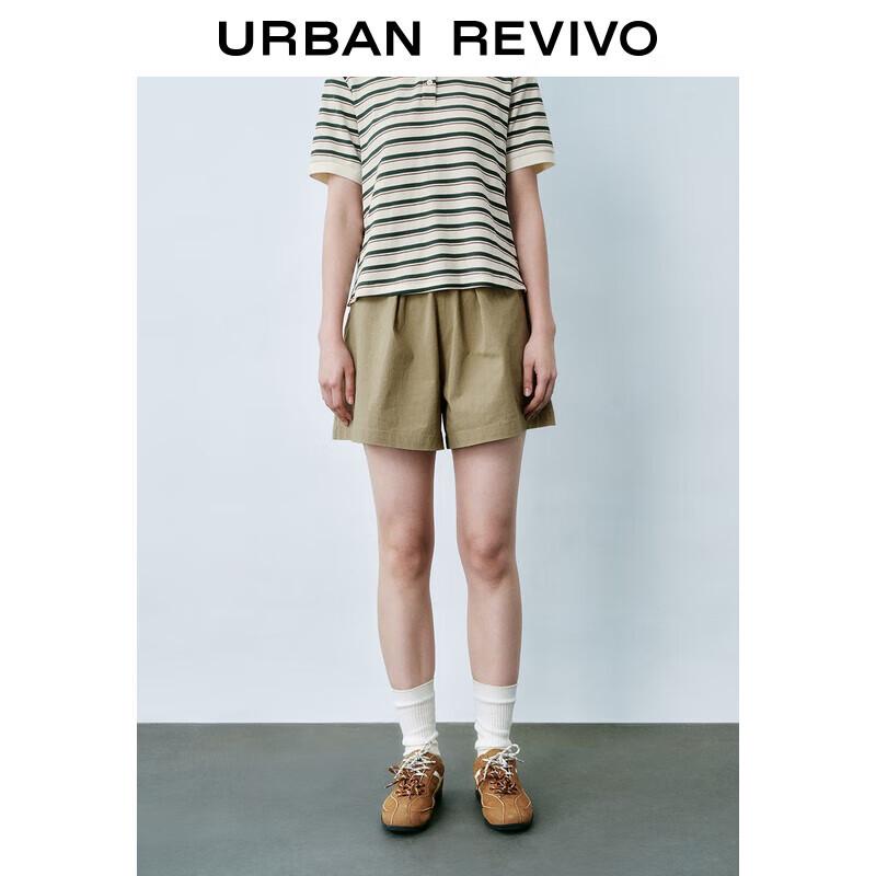 UR Women s Spring 2025 Casual High-Waist Drawstring Shorts XS