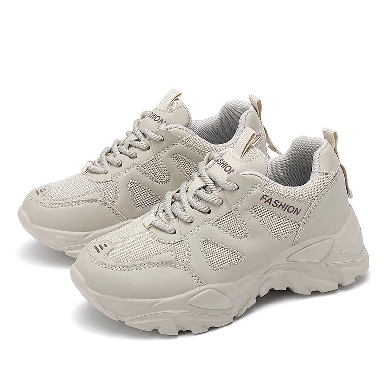 Outdoor Walking Traveling Women's Footwe Fall New Style Women's Fashionable Trendy Shoes Mesh Breathable Sports Casual Shoes