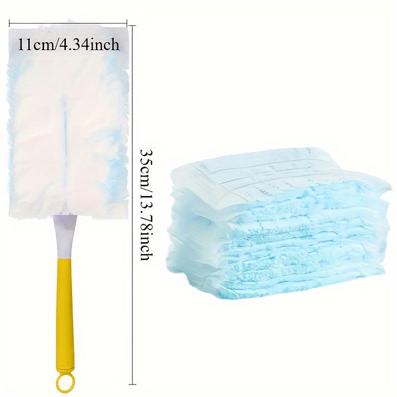 Electrostatic Fluffy Fiber Duster Set for Household and Kitchen