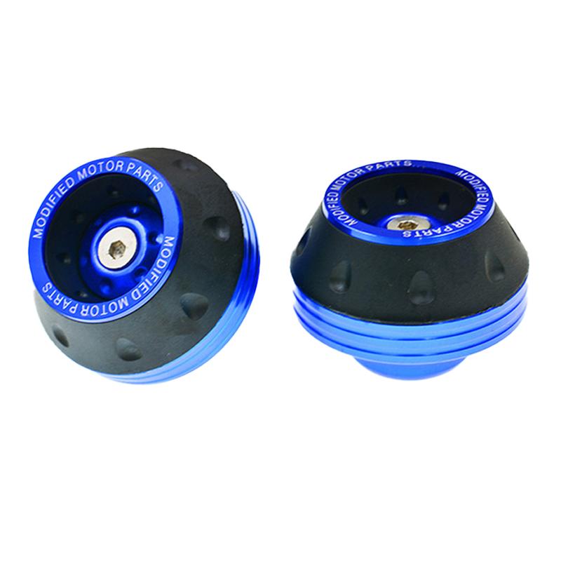 

SEAMETAL Универсальная защита вилки мотоцикла от падений, чашка-слайдер из алюминиевого сплава, защита рамы и колеса, модификация скутера, чашка передней вилки 1 pair синий