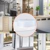 Sealing Water Blocking Strip At The Bottom Gap Of The Bathroom Shower Room Door Glass Doors Transparent Windproof Strip