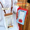 Transparent Waterproof Mobile Phone Bag Touch Screen Double Hanging Rope Hanging On Neck Phone Bag Cartoon Underwater Dry