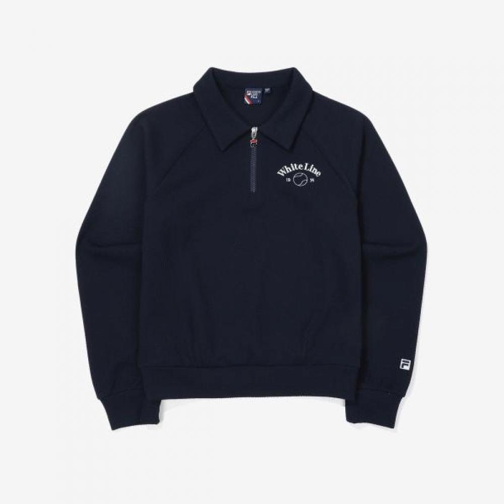 Fila Tennis Life Waffle Long Sleeve T shirT INKNAVY/100