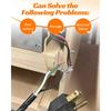 A25F-HY56 For Wood Saw Machine Table Saw Switch 120V/230V Dual Voltage Paddle Switch, Fast Power Off Power Tools