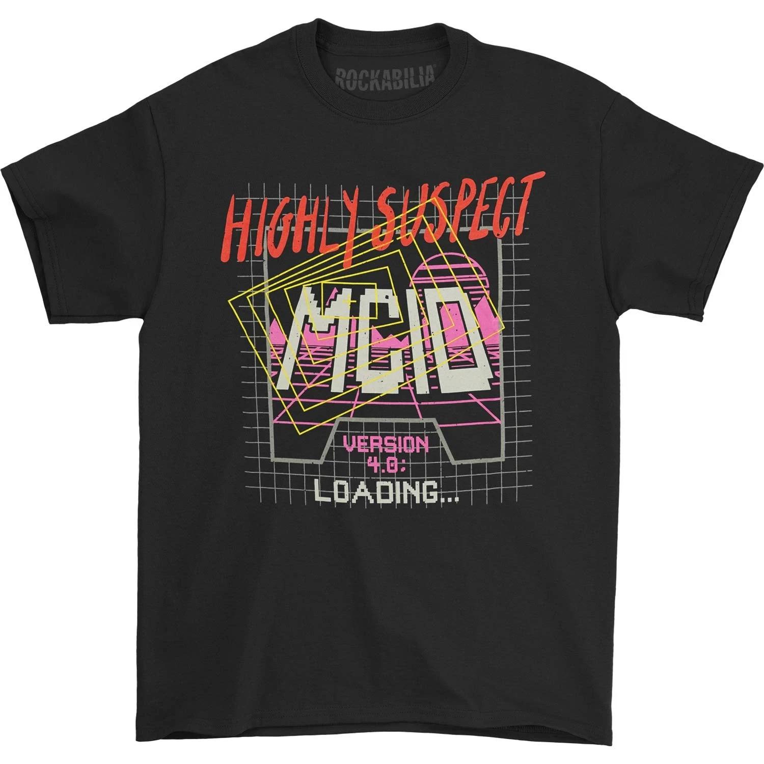 Men s Highly Suspect Game Grid Tee (Black) T-shirt X-Large Black L
