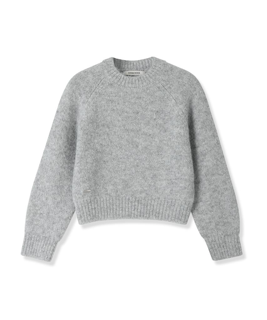 VIVACIOUS Lumi Raglan Minimal Knit - 5Col