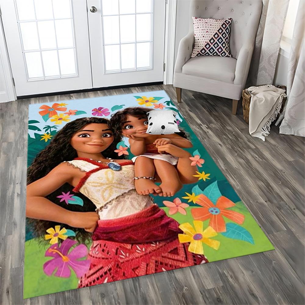 Moana's Adventure On The Waves rug for Living Room rug, Bedroom, Study Room, Hallway Decoration, Perfect for Home Decoration or Holiday Gifts