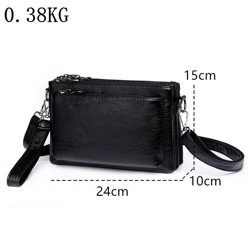 Quality Women Leather Top Handle Bag Female Shoulder Sac Tote Shopper Bag Luxury Designer Handbags for Multilayer
