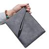 Leather Wallet Gifts Portable Men's Business Clutch Bag Soft Surface Ort Coin Purse Handheld Busin Large Capaci Leather Wallet
