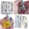 Silicone Christmas Ornament Mold Crafting Moulds Light Bulb Resin Decorations Suitable for Enthusiasts and Home Decors