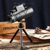 Powerful 50x60 Monocular Telescope Professional Long Range Prismatic Zoom HD BAK4 Portable Binoculars for Hunting