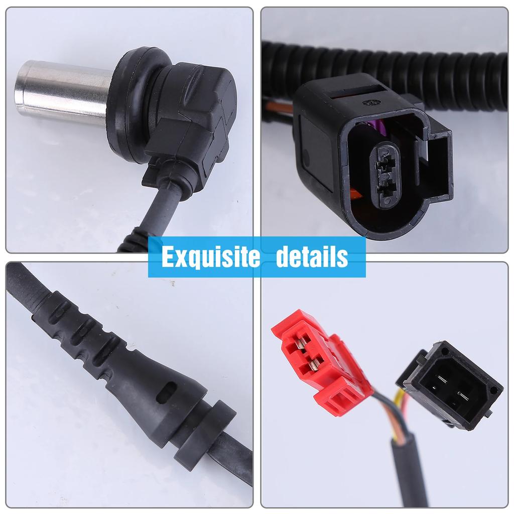 2pcs ABS Sensor OEM : 8D0927803D Compatible for V-W Pas-sat 3BG 3B A4 (8D,B5) Fr-om Bj.-1999