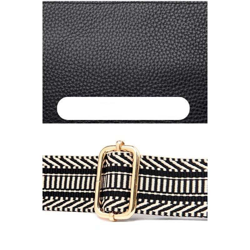 Fashion Solid Color Cow Women Shoulder Crossbody Bag Luxury Ladies Phone Bag And Purses Handbag Women's Bag