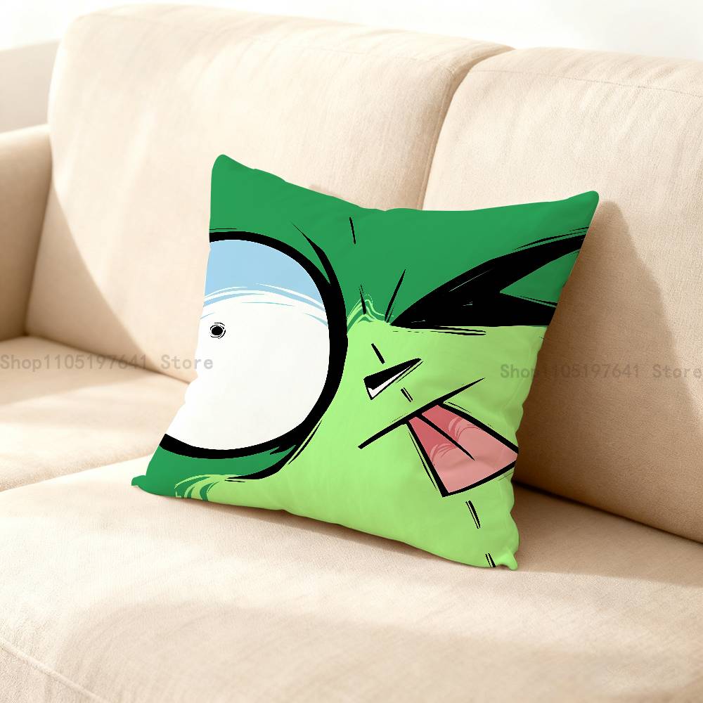 I-Invader Zim Pillow Case Cushion Cover Home Decor Birthday Gift Pillowcover