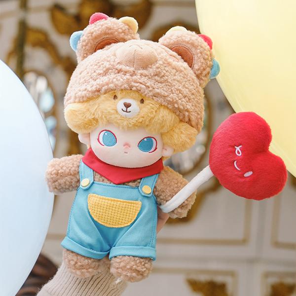 New POP MART Dimoo Date Japanese Style Row Cotton Doll Dolls 28cm 1221120003
