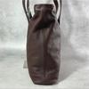 Used COACH Coach Tote Bag Back Business Leather A4 Available Brown