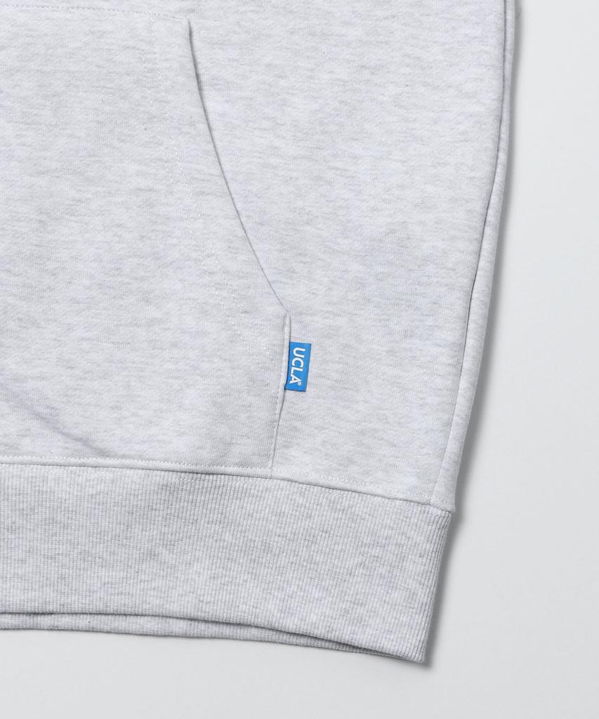 UCLA Unisex Ucla Fleece-Lined Full-Zip Hoodie [L-M-Grey](Uc1Ltk4)