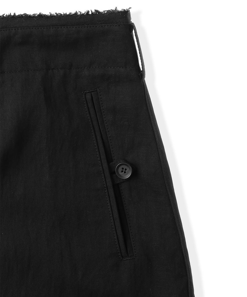 Polish Calm Bermuda Pants / Black