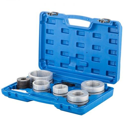 Expansor de Tubo de Escape Hidráulico VEVOR, Tamanho de 4,1 a 10,8 cm, Bomba de Pedal de 10 T Incluída com 4 Matrizes