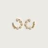 Gold Cat Earrings for Women Rhinestone Cat Stud Earrings Cute Animal Butterfly Earrings Hypoallergenic Ear Accessories Gift for Women
