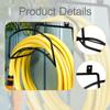 Garden Hose Holder Water Stand Wall Mount Versatile Hanger Pipe Shelf Organizer for Lawn