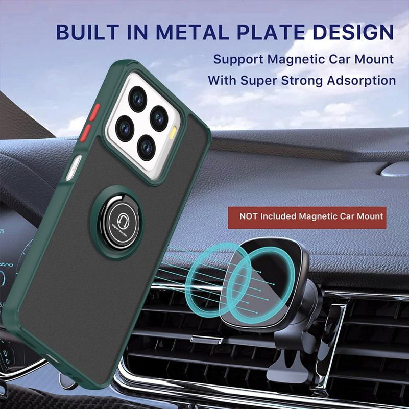 Rotatable Bracket Case for ZTE Blade A56 A35 A35e A55 A34 A54 A53 Finger Ring Car Holder Cover