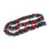 2M Weihnachts-Lametta-Bänder Grün Zuckerstangenband Girlande Weihnachtsbaum Hängeanhänger Bänder Kranzschmuck Party Heimdekoration
