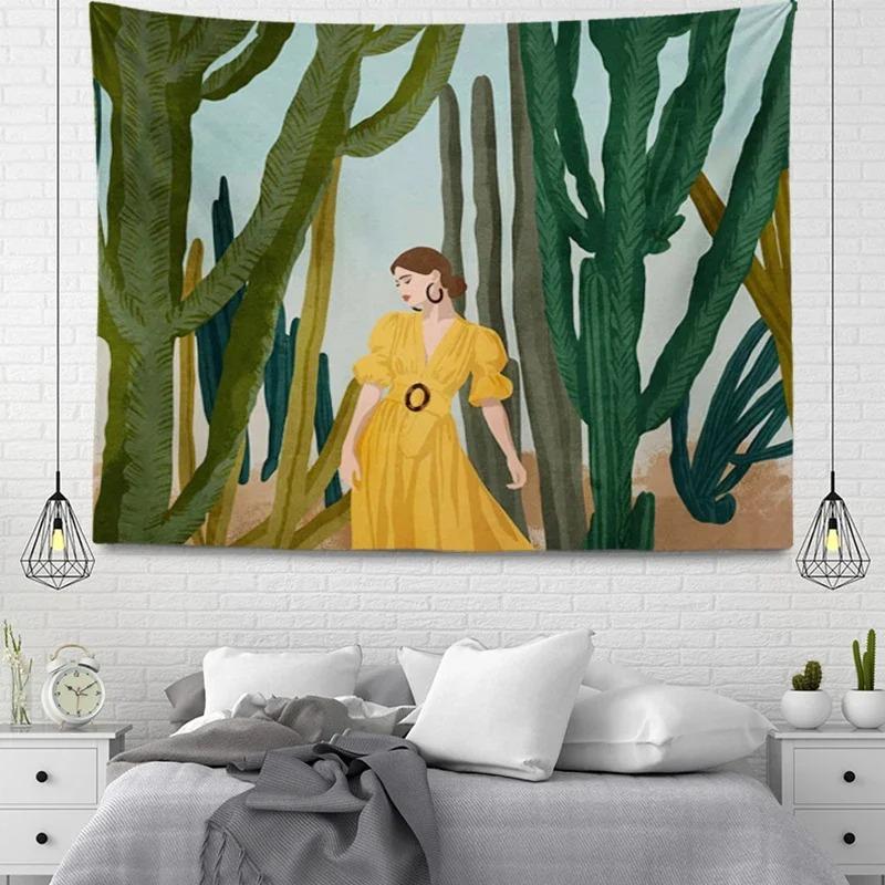 Afternoon Tea Donut Decorative Tapestry Home Wall Living Room Office Decorative Tapestry