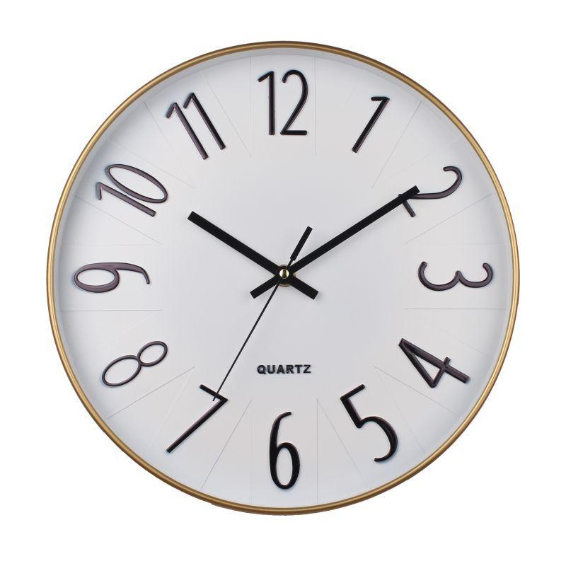 Wall Clock Living Room Clock Simple and Fashionable Home Clock Wall Watch Modern Creative Light Luxury Quartz Clock
