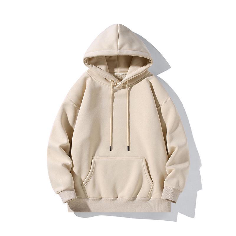 2024 Autumn European & American Women's Casual Loose Hooded Sweatshirt