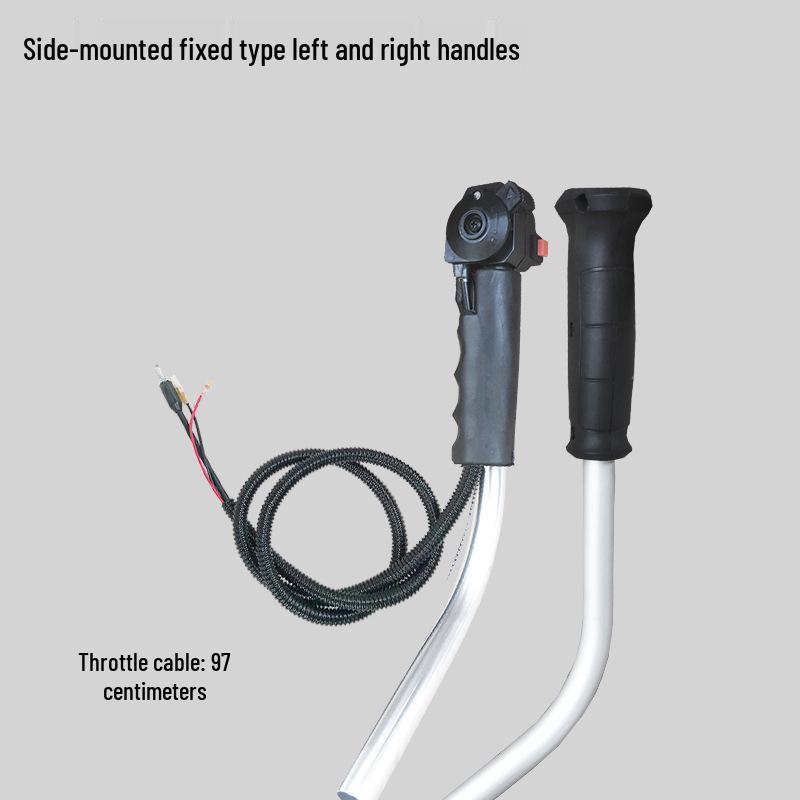 Universal Lawn Mower Throttle Switch Assembly for Side-Mounted Brush Cutter and Backpack Grass Trimmer