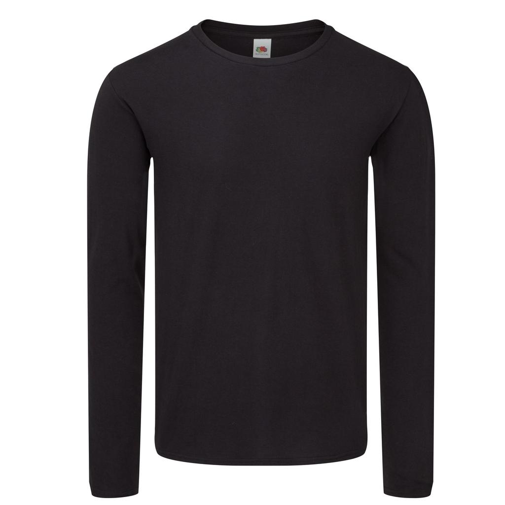 Fruit of the Loom Mens Iconic 150 Classic Long-Sleeved T-Shirt