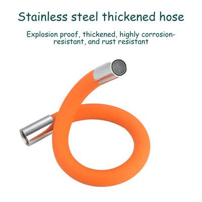 20/30/50CM Kranförlängningsrör 360 Graders Roterbart Böjbart Flexibelt Kök Badrum Vattenkran Anslutningsrör Stänksäker Kran Förlängningsslang